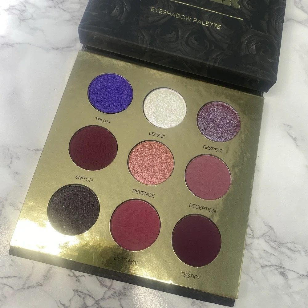 Coloured Raine X Power Eyeshadow Palette‎ – New – Discontinued – Purple Tones